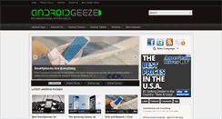 Desktop Screenshot of androidgeeze.com